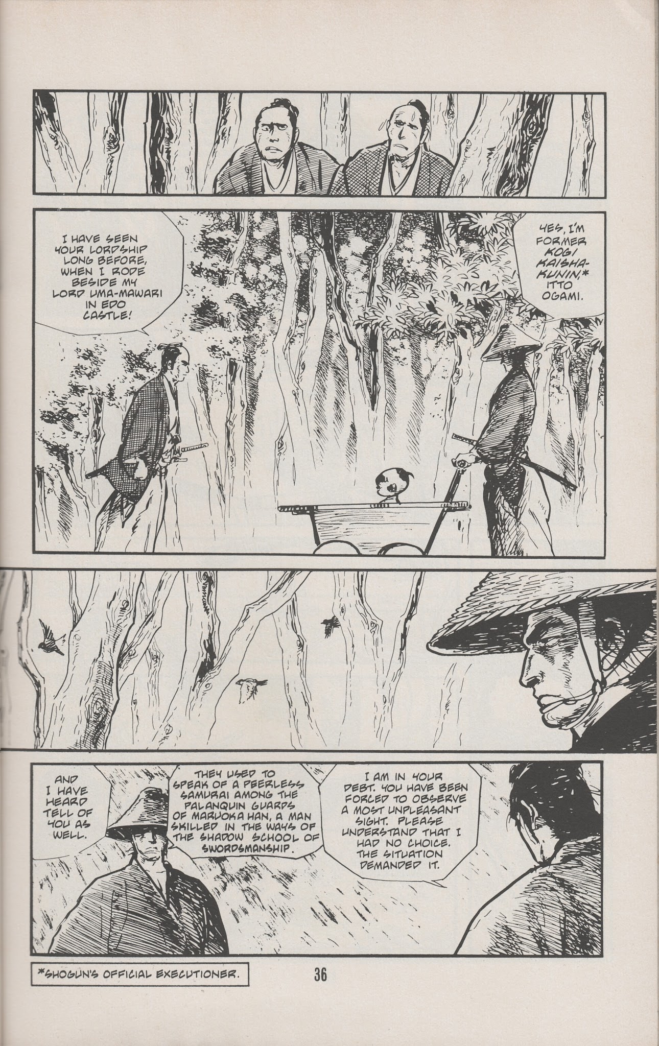 Read online Lone Wolf and Cub comic -  Issue #29 - 40