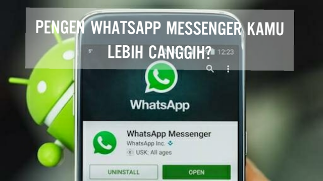 Pengen WhatsApp messenger kamu lebih canggih? Begini caranya