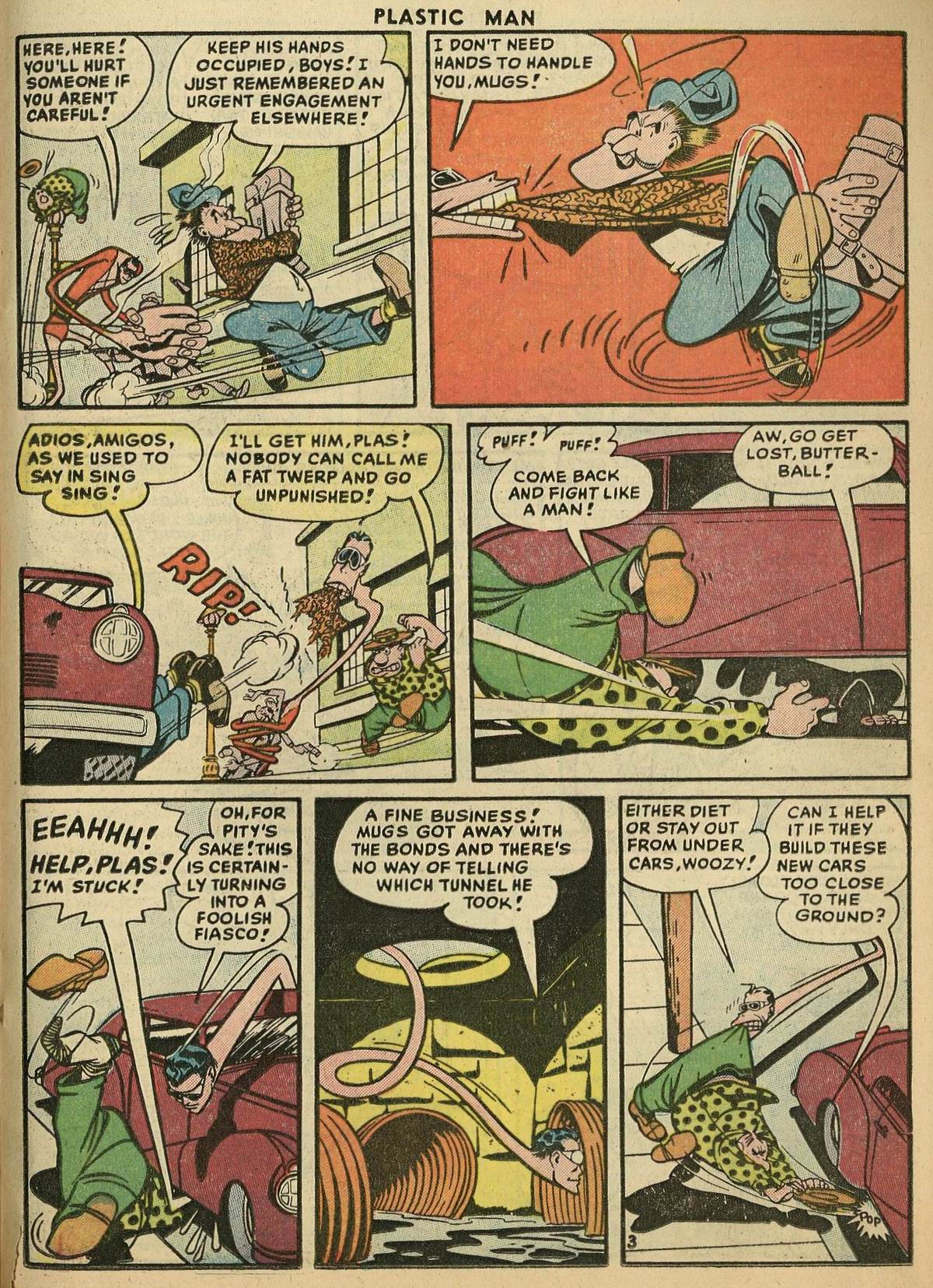 Read online Plastic Man (1943) comic -  Issue #56 - 21