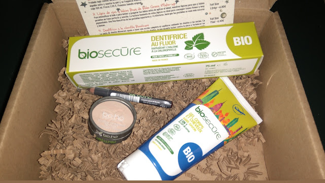 Essentiabox de octubre, y con maquillaje bio.