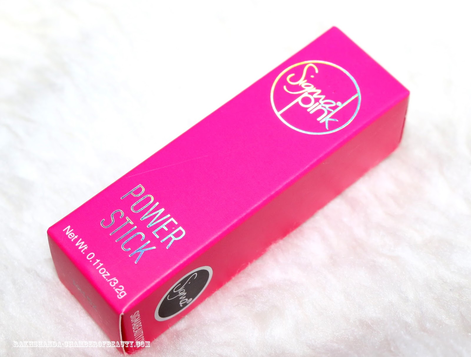 Sigma Beauty lipstick, Power Stick, Sigma Pink, review, Sigma Pink review & swatches, Sigma India, 