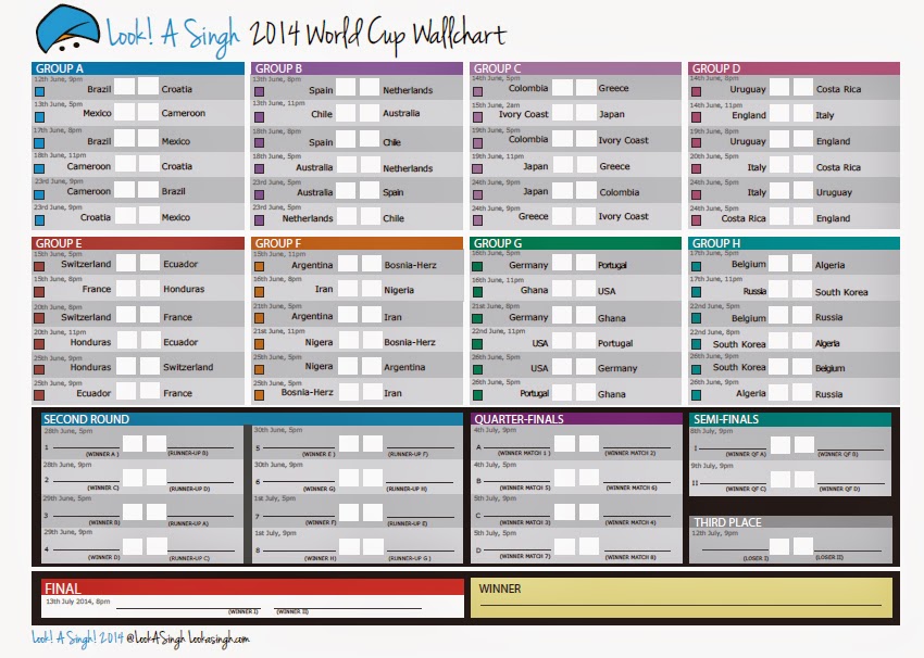 world cup 2014 wall chart look a singh blog bbc world cup wall chart