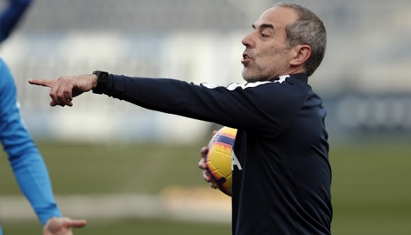 Enrique Ruiz - Málaga -: "Los jugadores lo llevan bien"