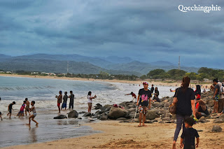 Keindahan Wisata Pantai Santolo di Garut Selatan