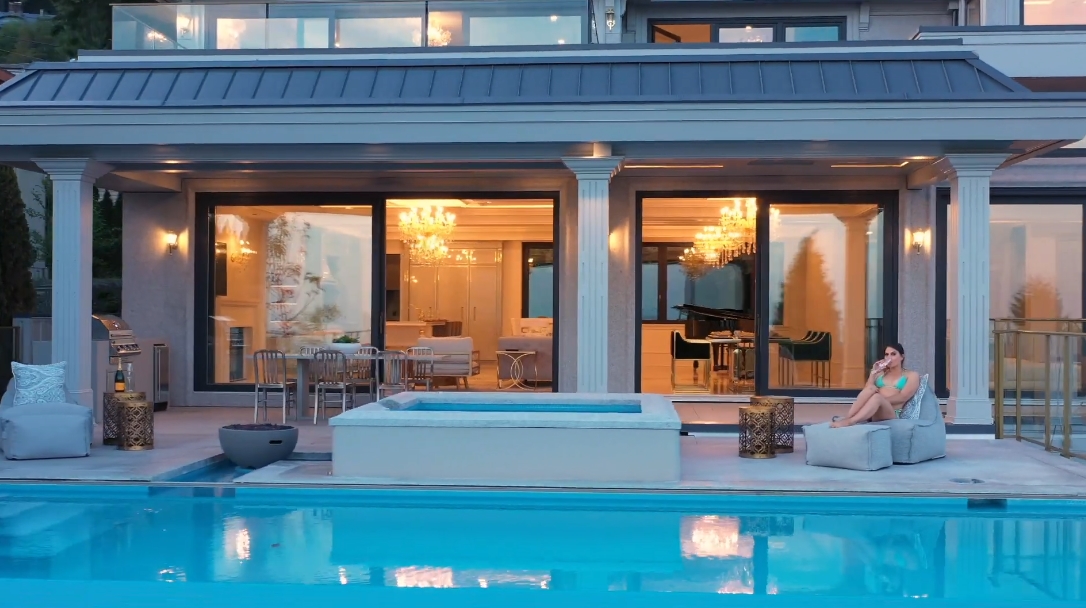 29 Interior Design Photos vs. 1103 Gilston Rd, West Vancouver Luxury Home Tour