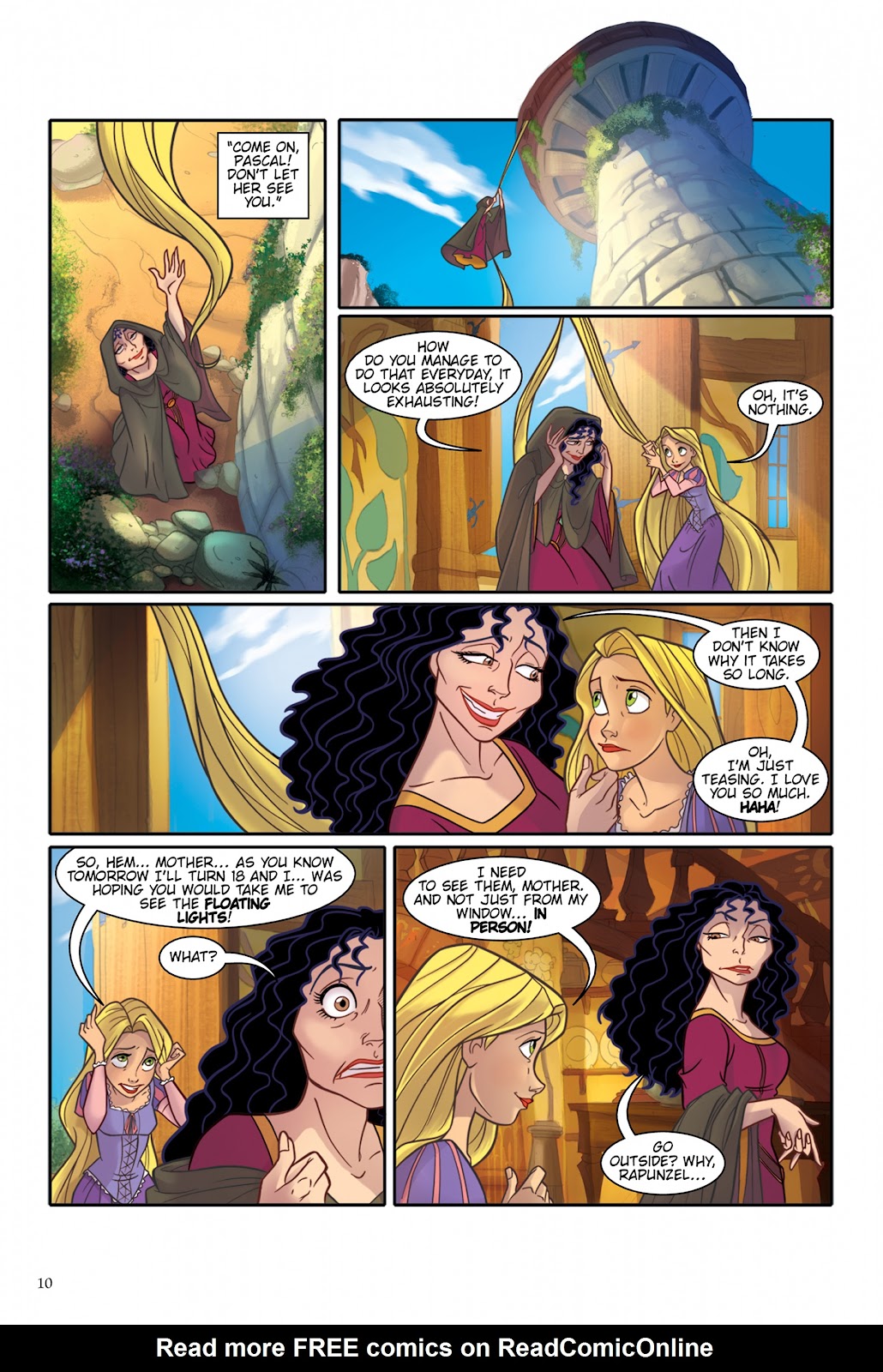 Disney Tangled: The Story of the Movie in Comics issue Full - Page 12