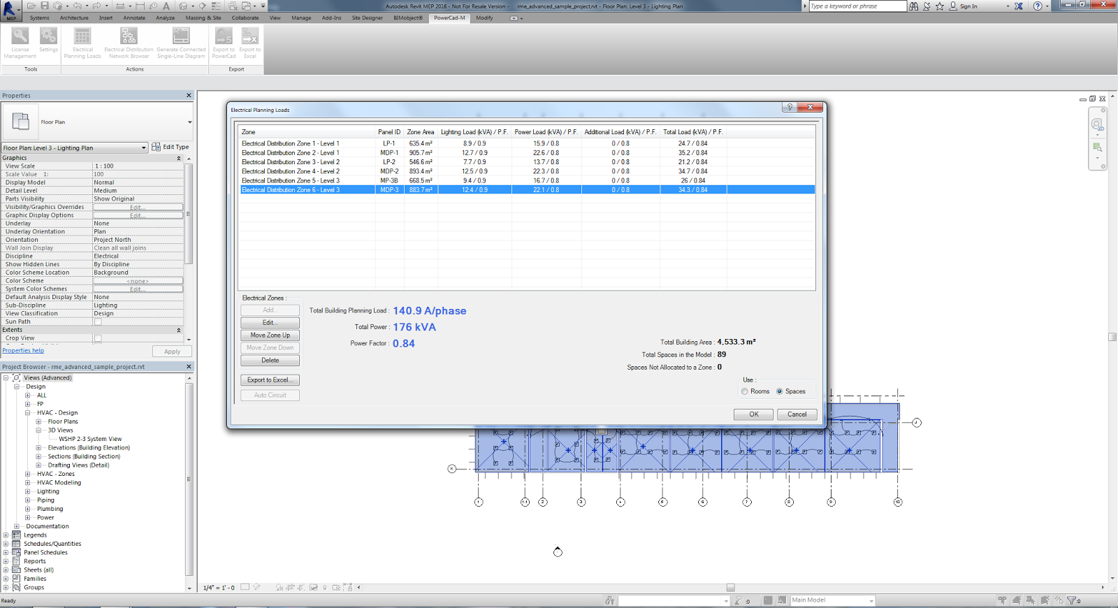 Revit AddOns PowerCadM Version 1.3 Released