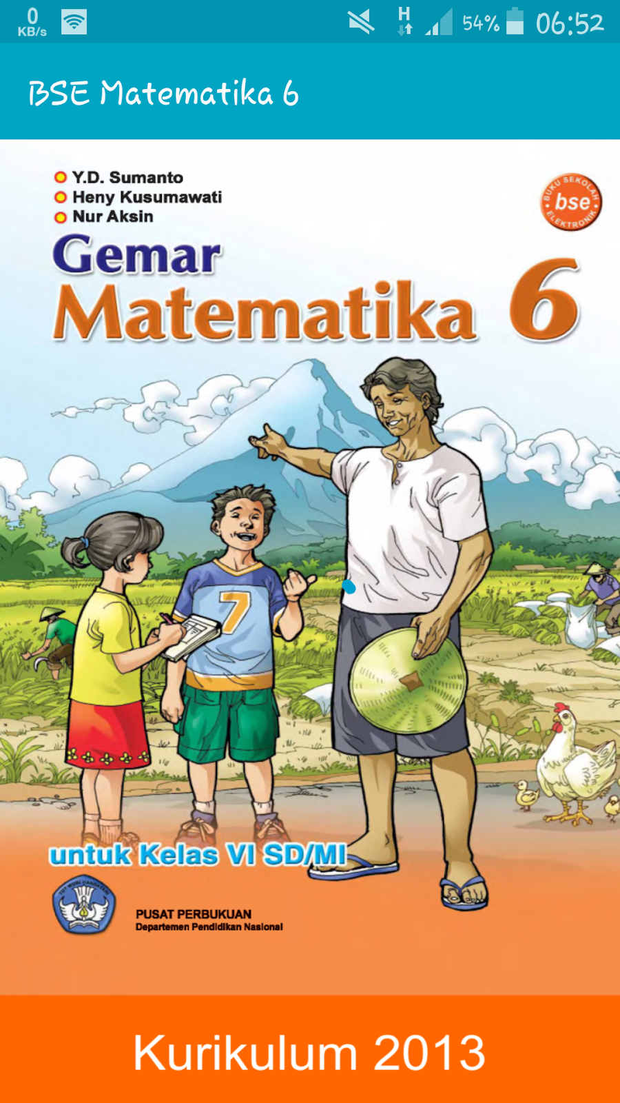Download Buku Sekolah Elektronik (BSE) Matematika SD/MI