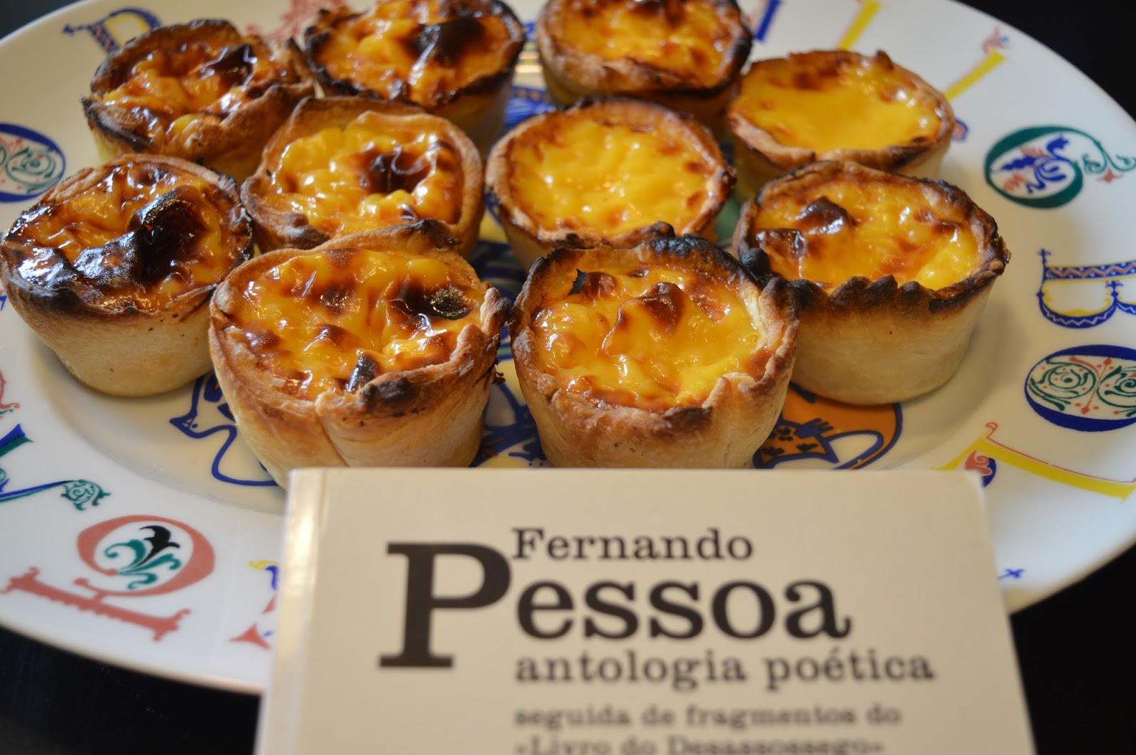 Bolboretas no bandullo Pastéis de Belém