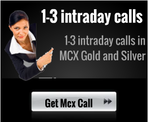 1-3 INTRADAY CALLS IN MCX GOLD AND SILVER