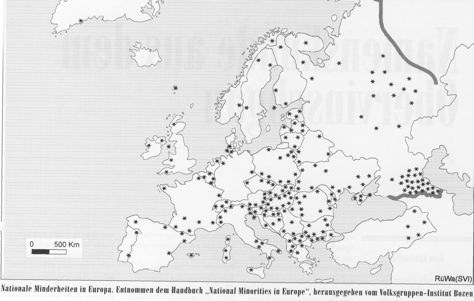 Euro-Ethnien: Volksgruppen-Geografie Euro-Ethnien: Volksgruppen-Geografie