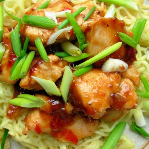 Ginger Chicken with Noodles The Best Recipes
