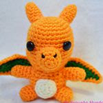 PATRON GRATIS CHARIZARD POKEMON AMIGURUMI