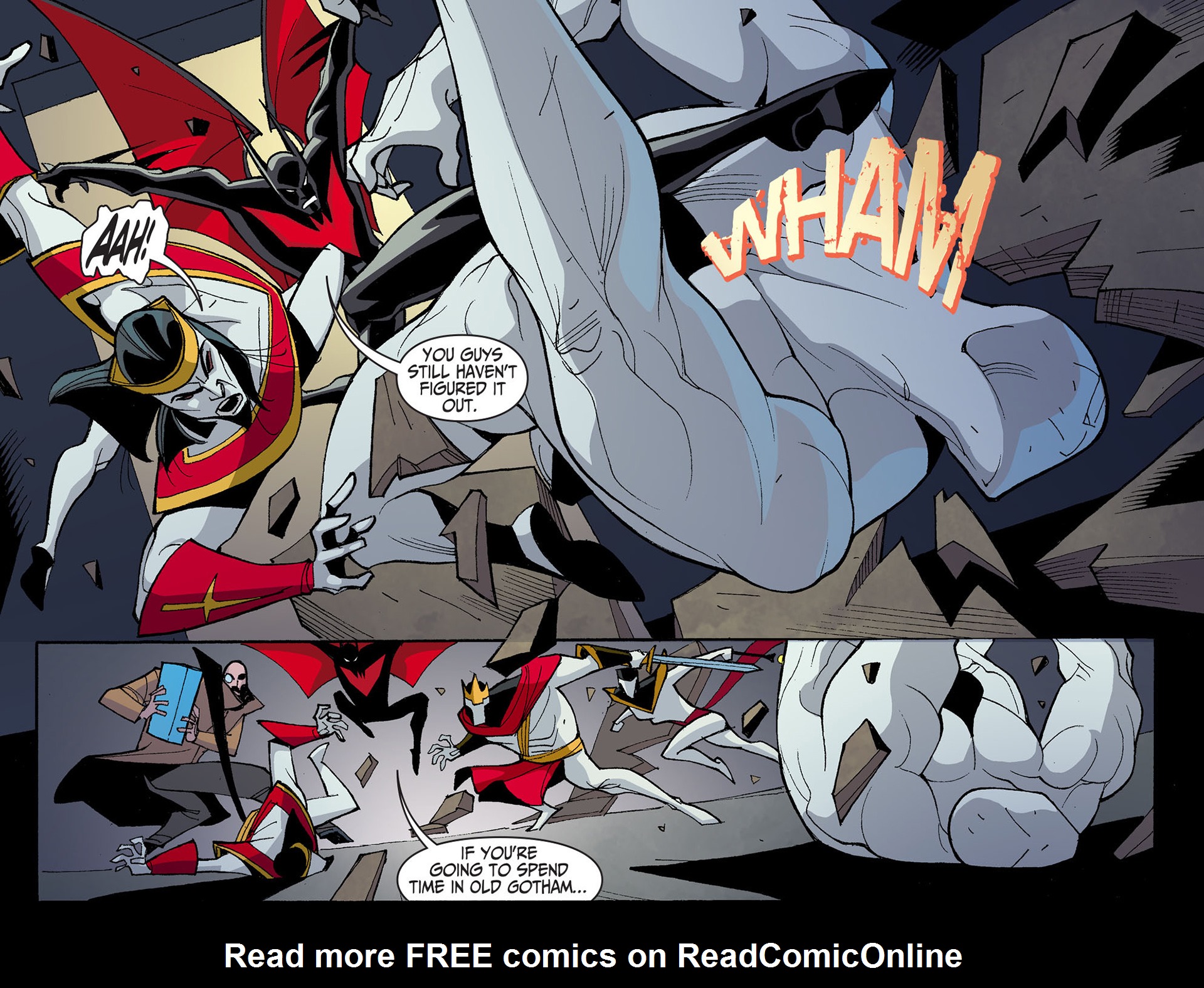 Read online Batman Beyond 2.0 comic -  Issue #33 - 17