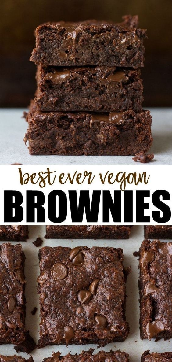 Best Ever Vegan Brownies Recipe Best Ever Vegan Brownies Recipe