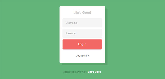 17 Contoh Desain Halaman Login Dijamin Keren + Source (HTML, CSS, JS ...