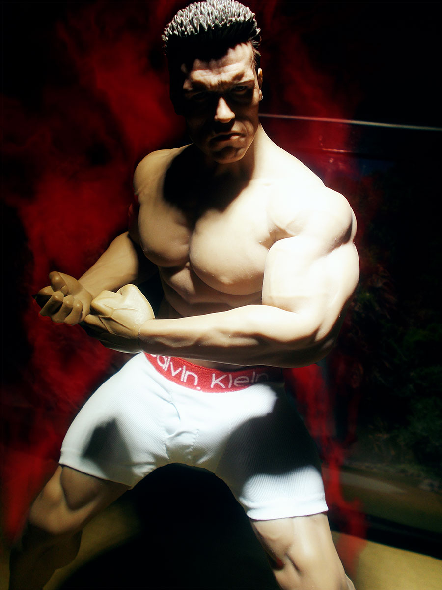 Phicen - Comic: Arnold Schwarzenegger VS Bruce Lee 28-power