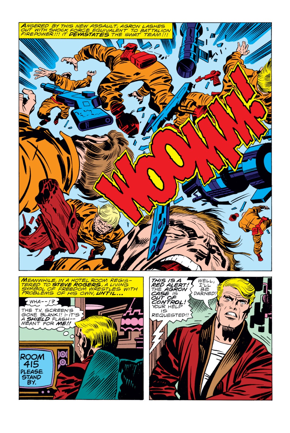 Captain America (1968) Issue #205 #119 - English 9
