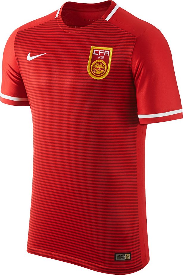 Nike apresenta nova camisa titular da China - Show de Camisas
