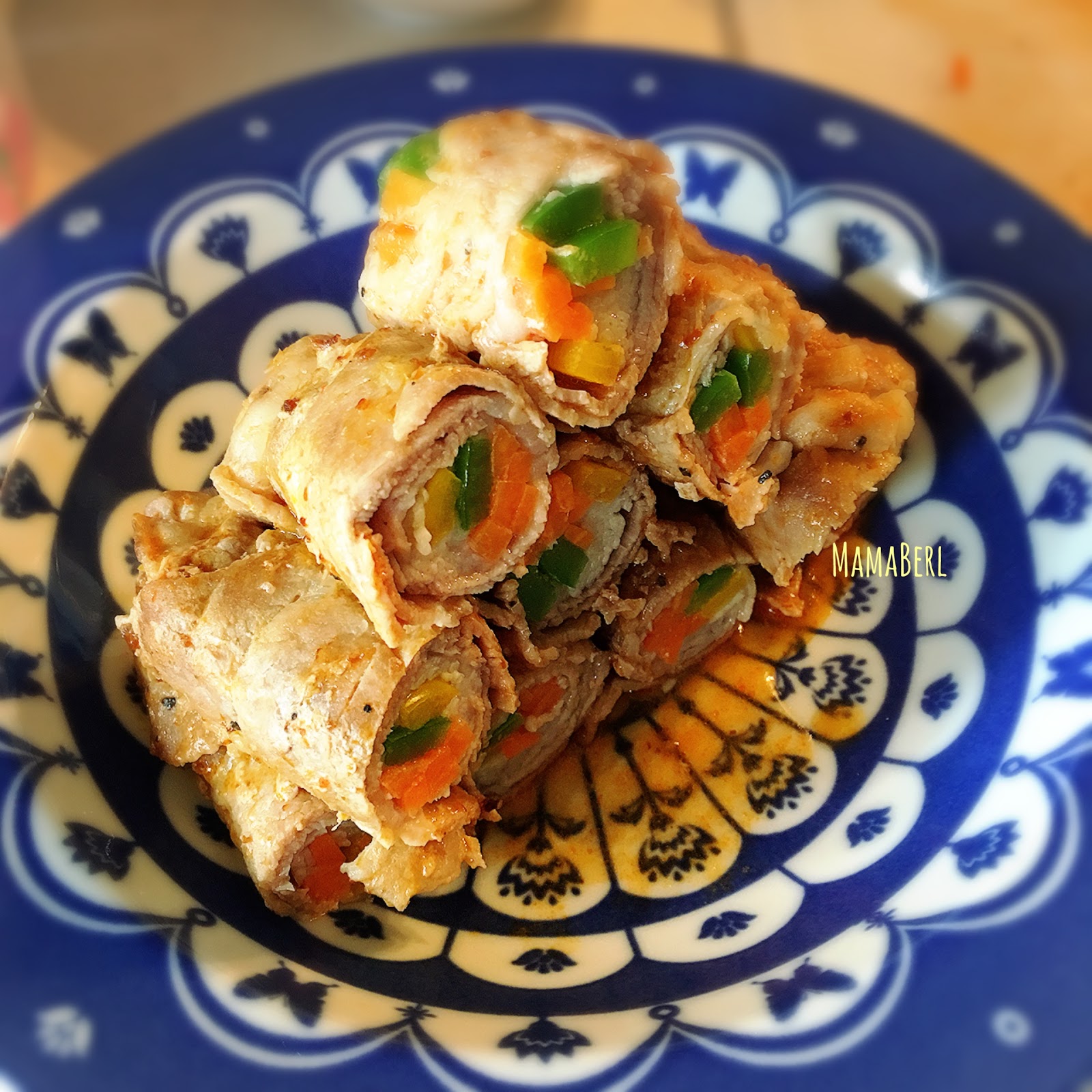 Recipe • Shabu Pork Rolls with Laksa Sauce