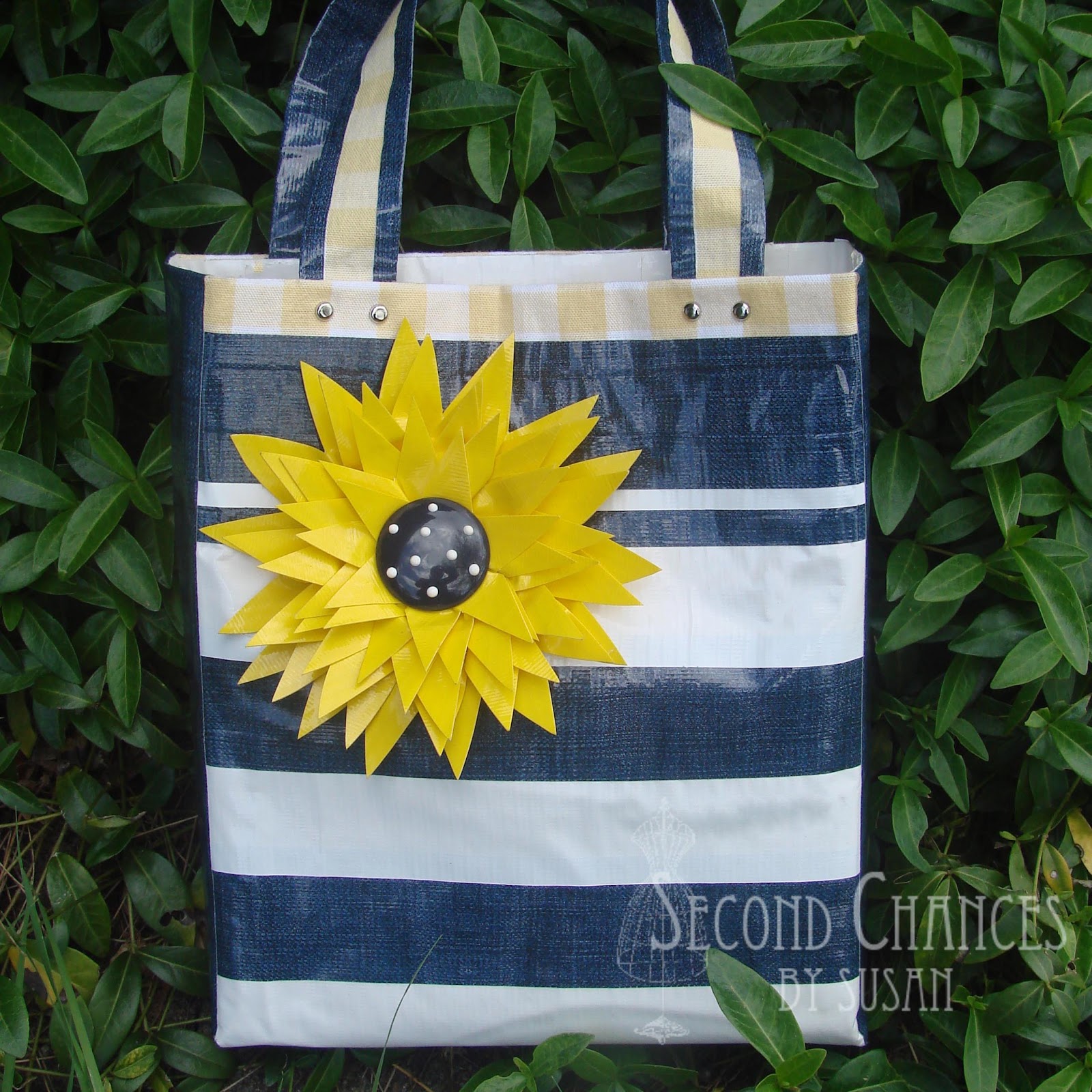 Second Chances by Susan How to Make a Duct Tape Purse and Flower