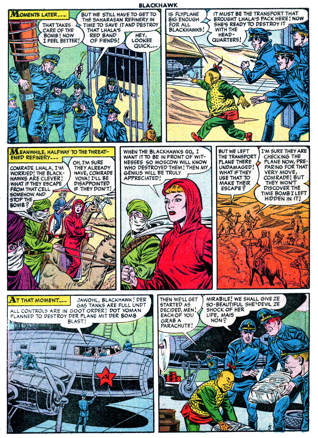 Read online Blackhawk (1957) comic -  Issue #95 - 30