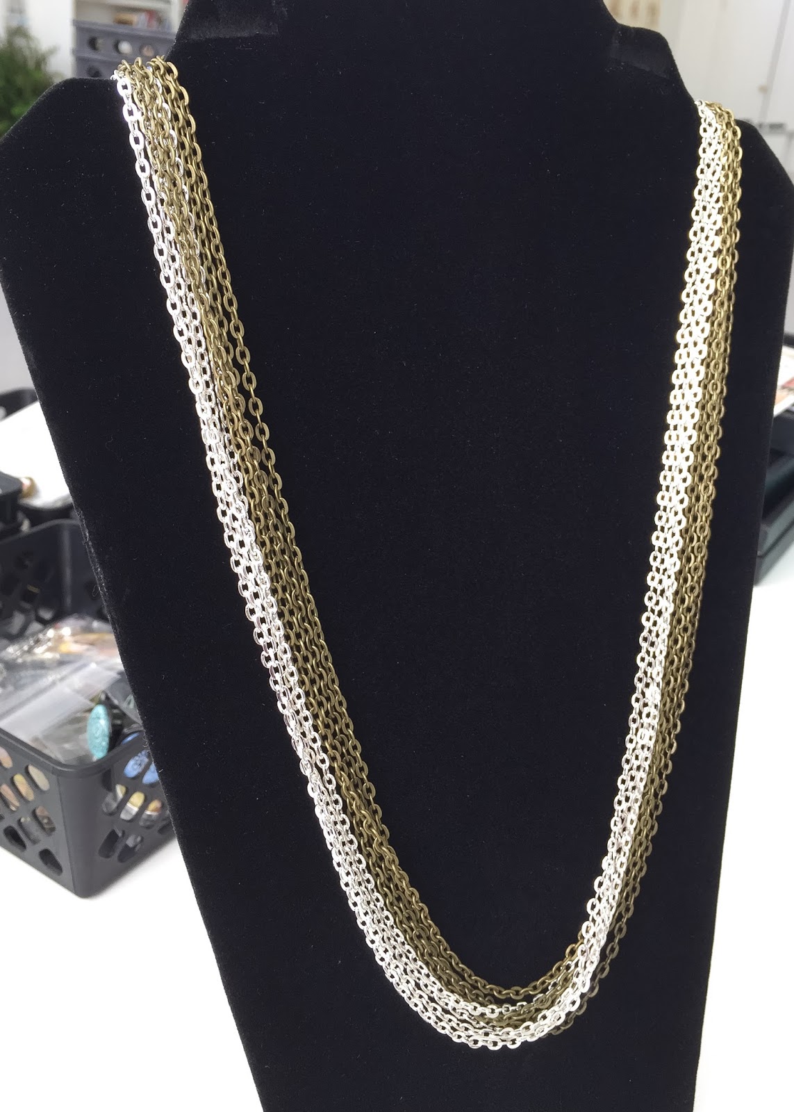 Craft Fantastic Blog Mixed Metal Necklace!