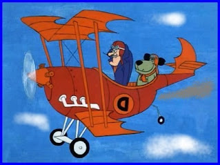 Dibujos animados de los 60. Pierre Nodoyuna, Patán y sus Máquinas Voladoras.