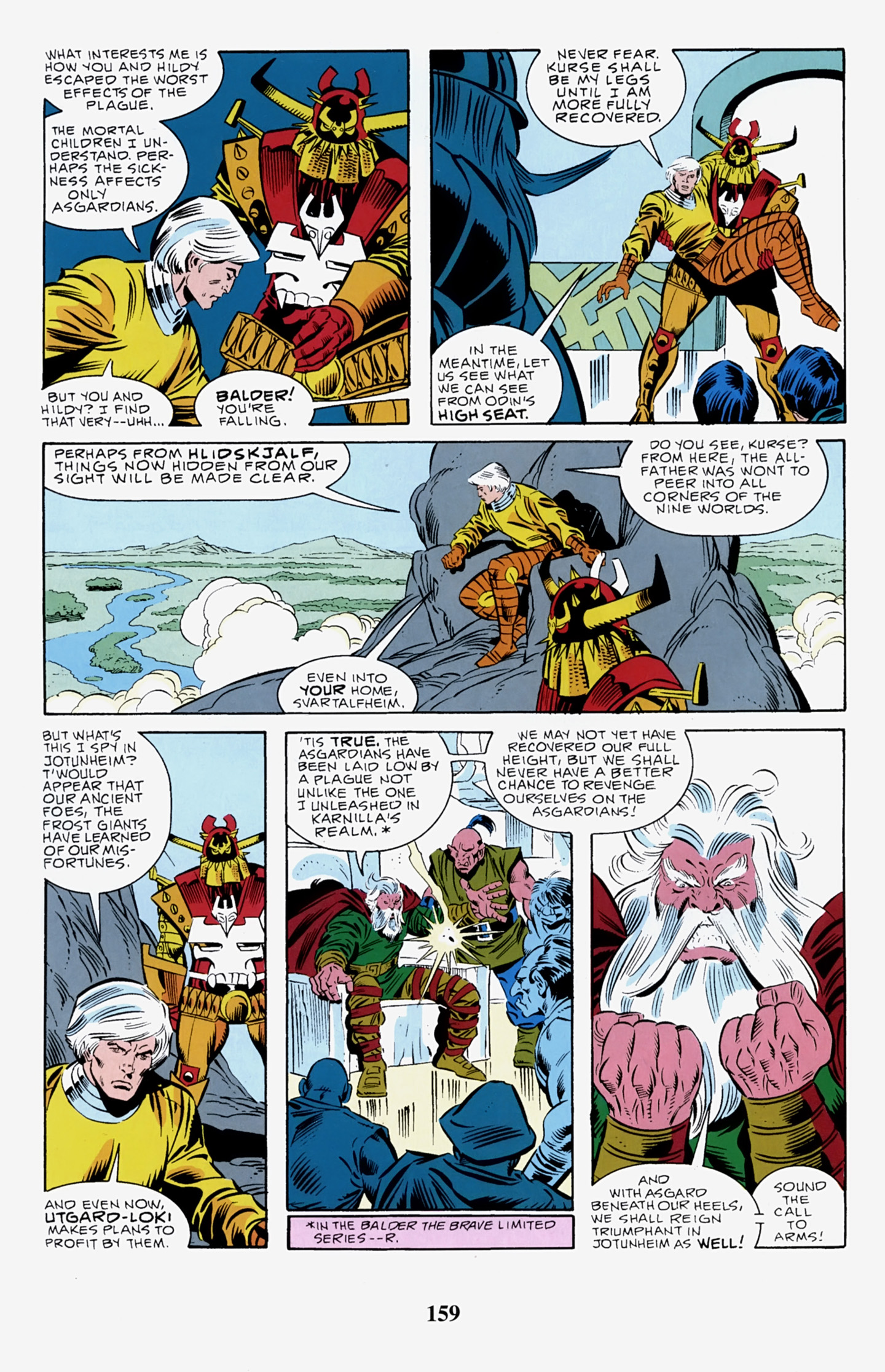 Read online Thor Visionaries: Walter Simonson comic -  Issue # TPB 5 - 159