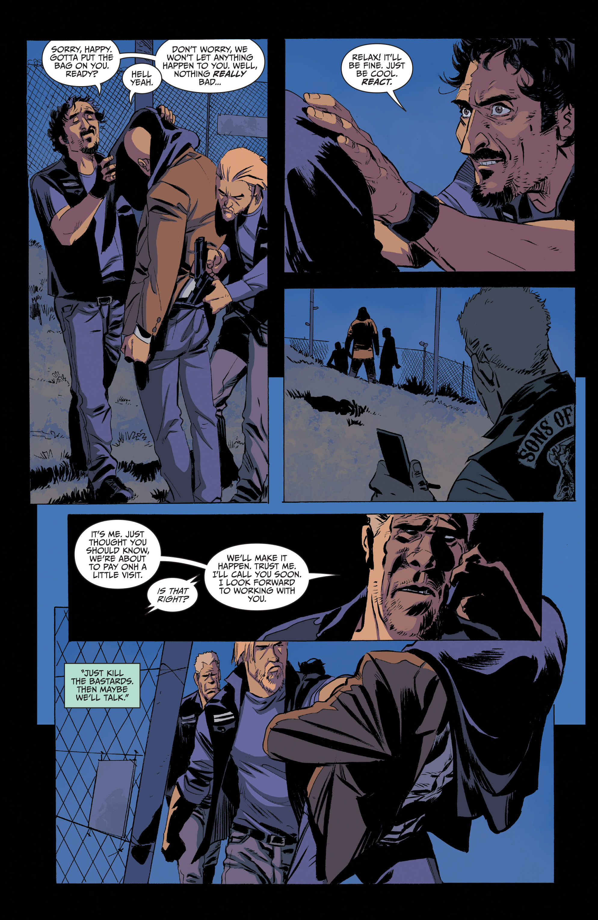 Read online Sons of Anarchy comic -  Issue #24 - 18