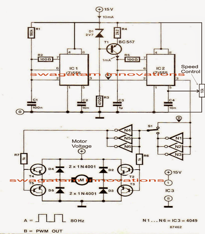 Treadmill Motor Speed Controller Circuit | Circuit Diagram ...