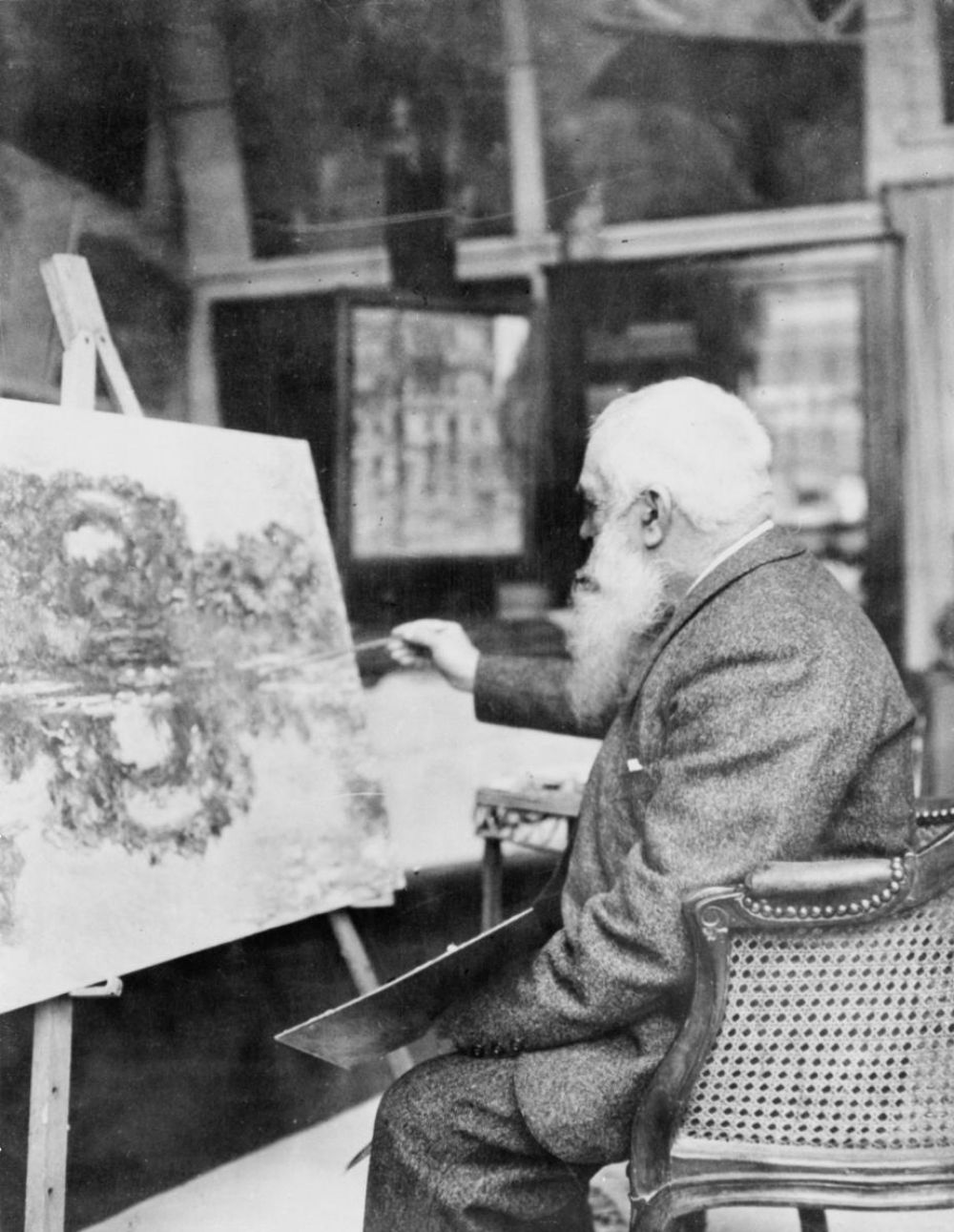 Claude Monet in his Studio