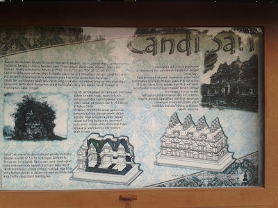 Tulisan sejarah Candi Sari