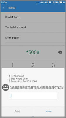 Ruang Belajar Siswa Kelas 9 Cara Meminta Pulsa Darurat Indosat Ooredoo Isyarat Ngutang Pulsa Sos Im3