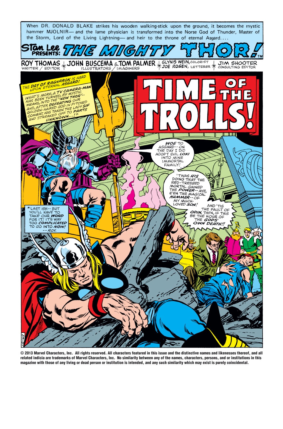 Read online Thor (1966) comic -  Issue #277 - 2