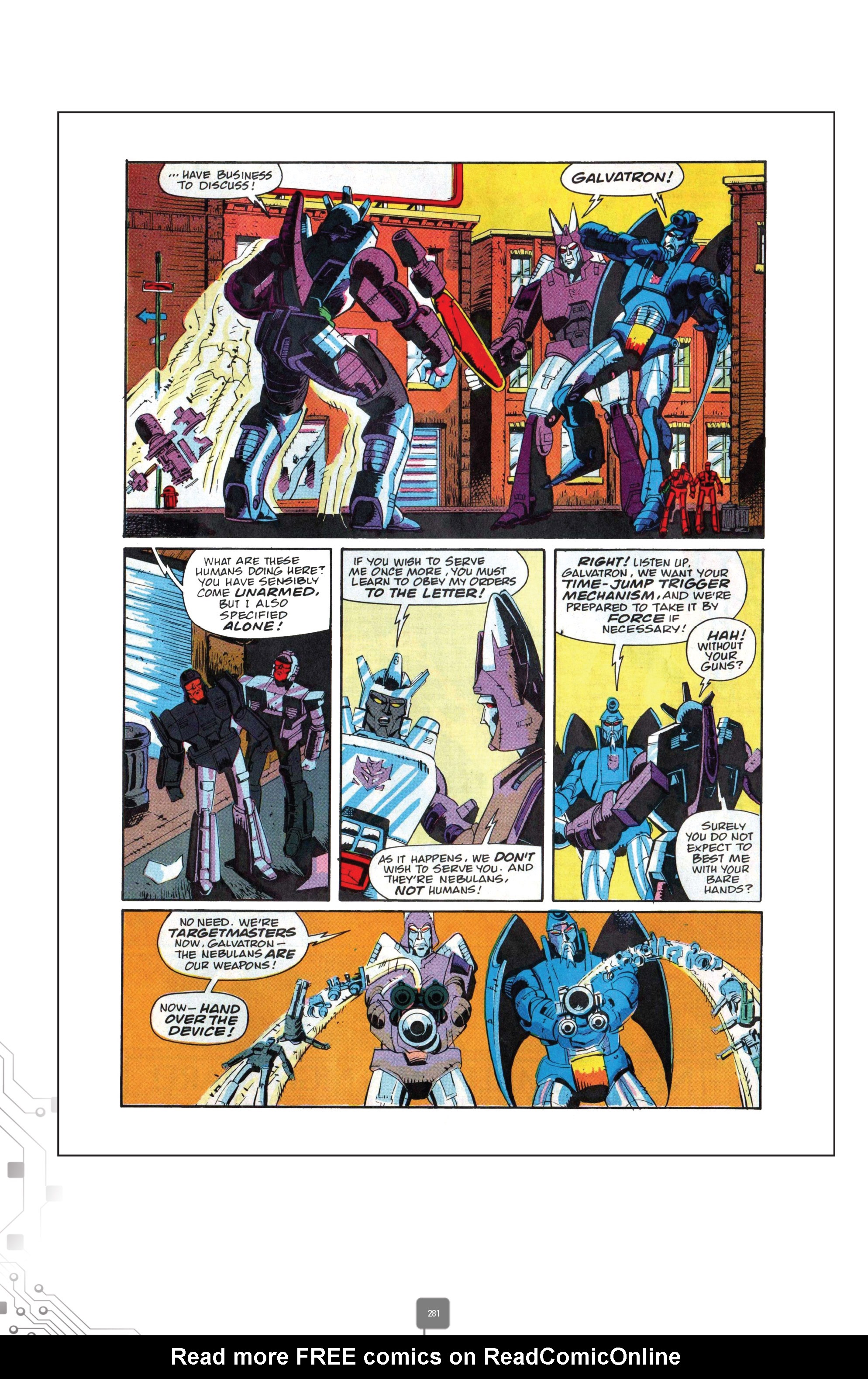 Read online The Transformers Classics UK comic -  Issue # TPB 5.5 - 101