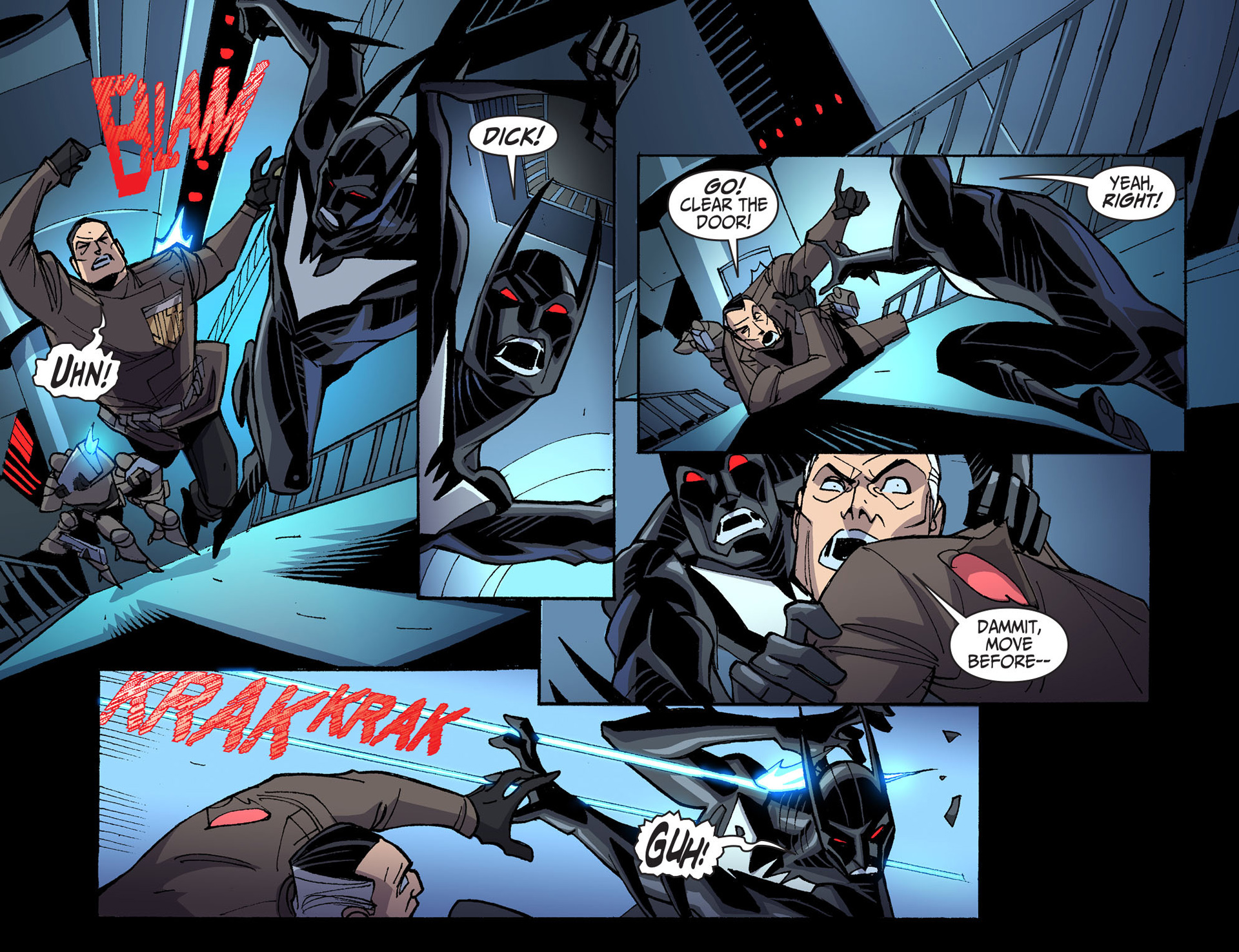 Read online Batman Beyond 2.0 comic -  Issue #23 - 17