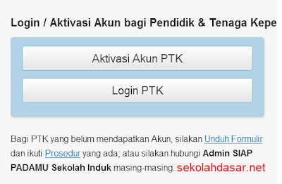 Cara Aktivasi Akun PTK di Siap Padamu Negeri