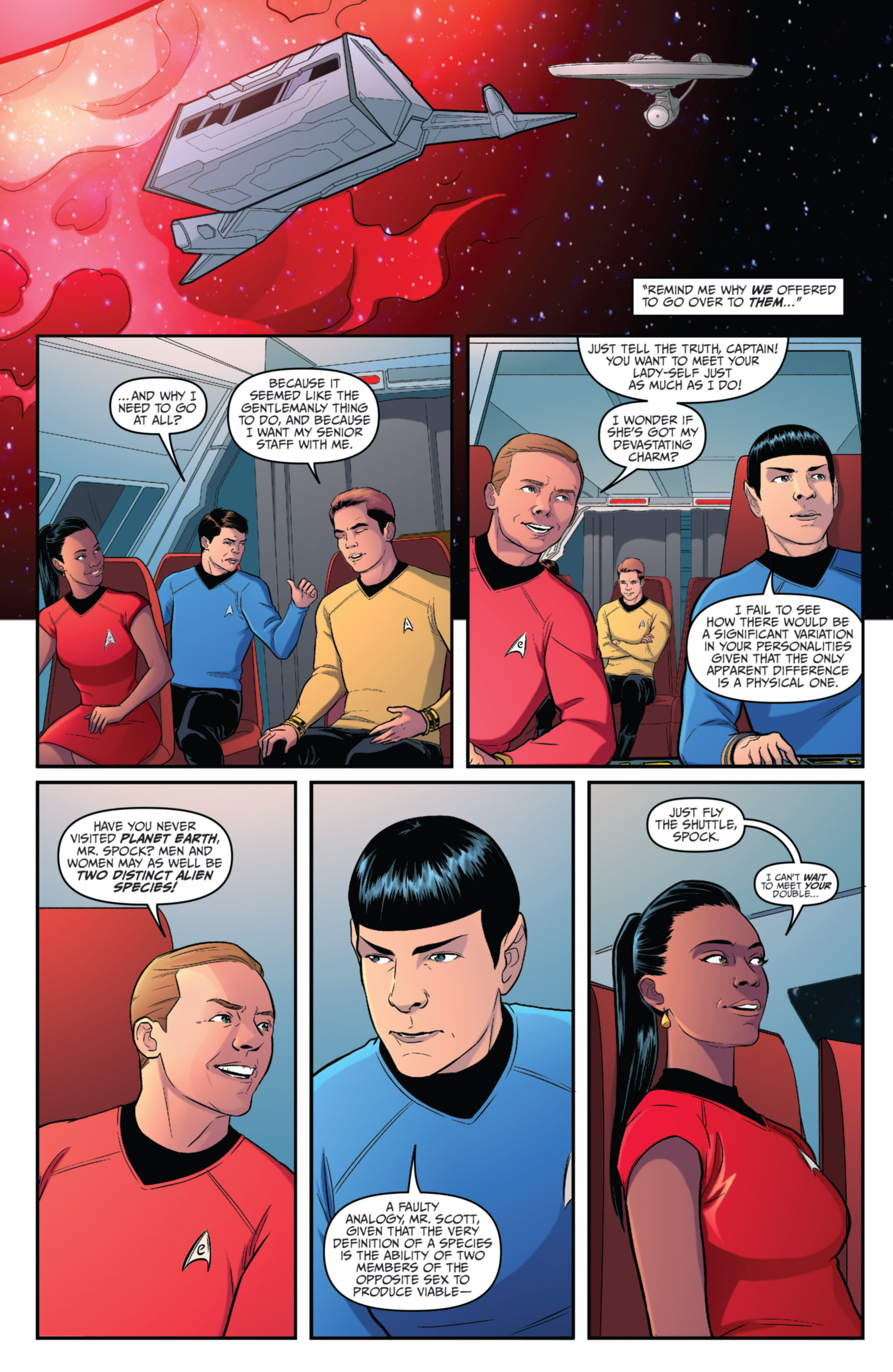 Read online Star Trek (2011) comic -  Issue #30 - 6