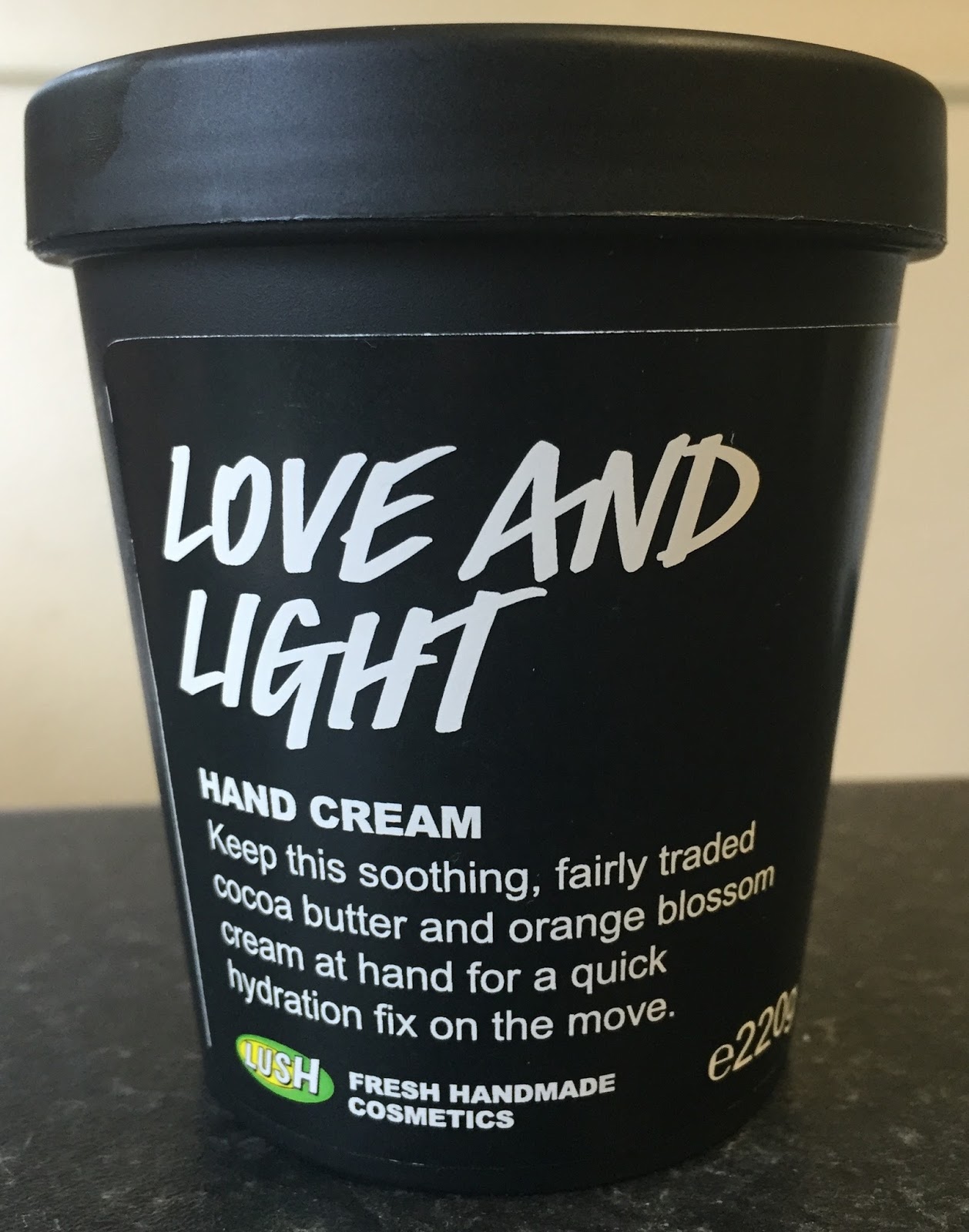All Things Lush UK Love And Light Hand Cream
