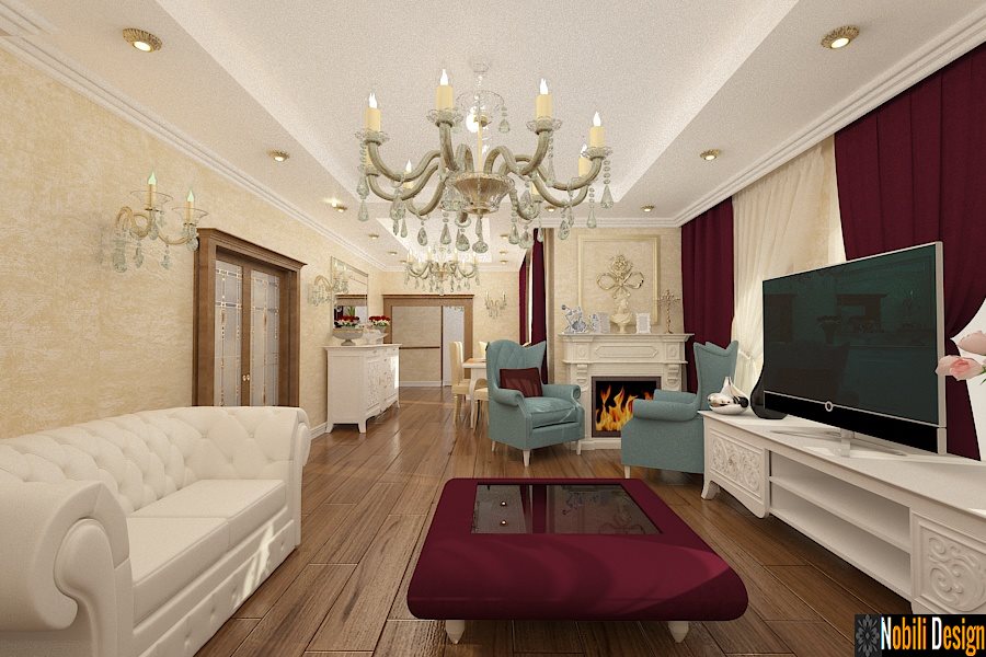 Design interior clasic - Canapele living de lux Italia