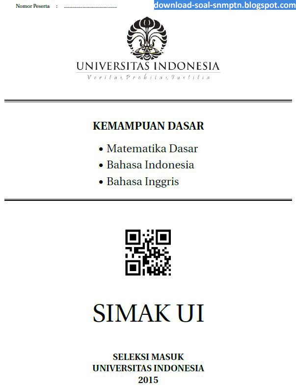 Soal Simak Ui Pascasarjana Pdf Belajar