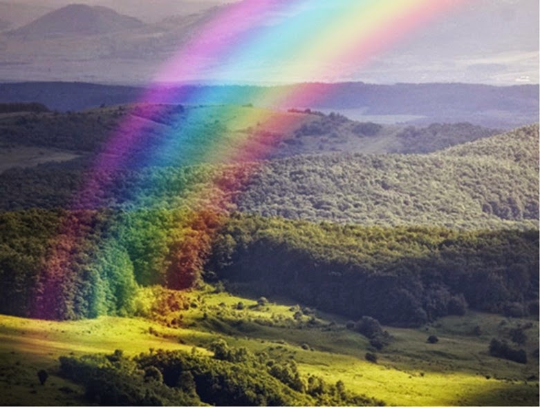 Доброе утро радуга картинки