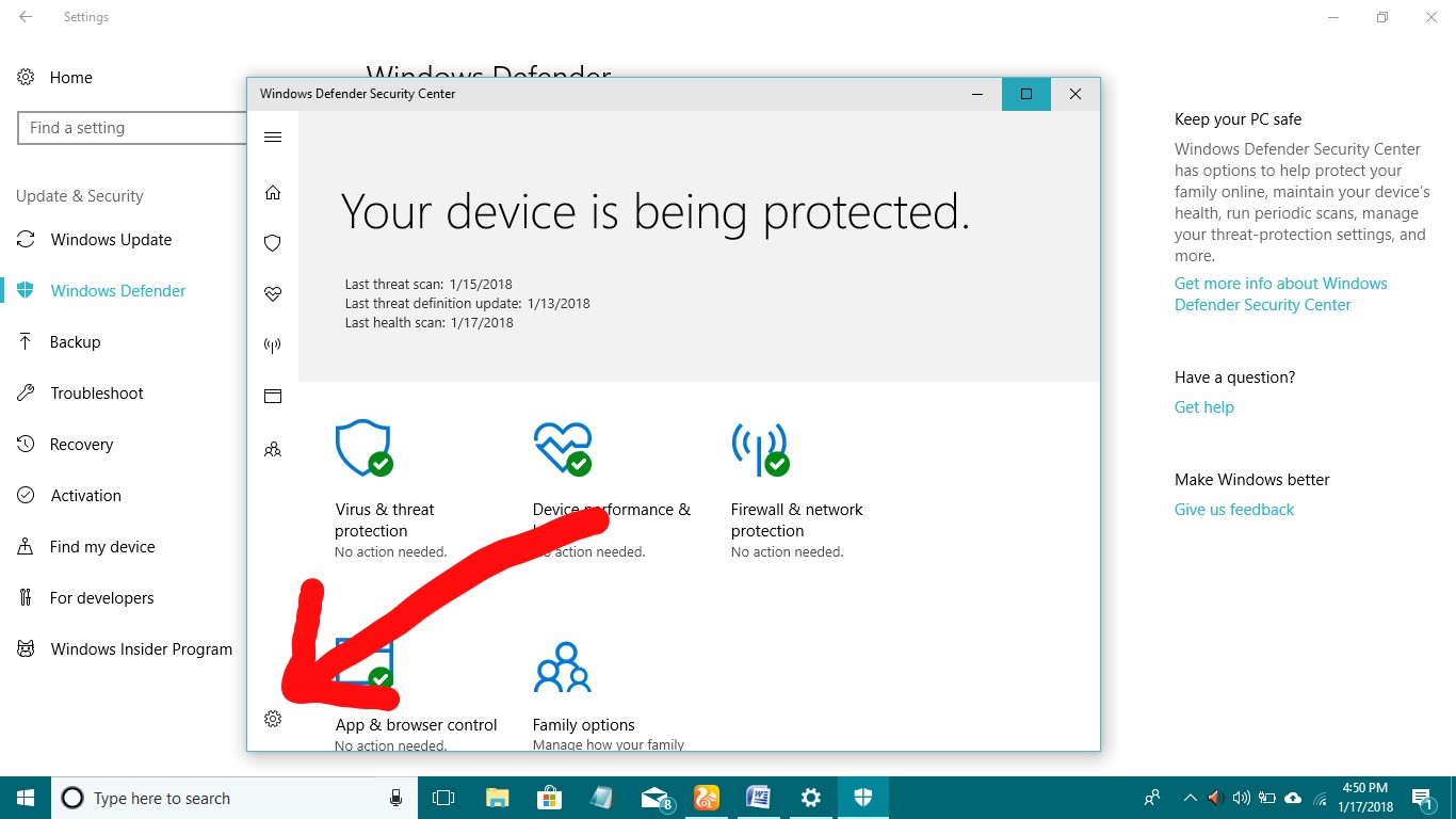 драйвер дефендер виндовс 10