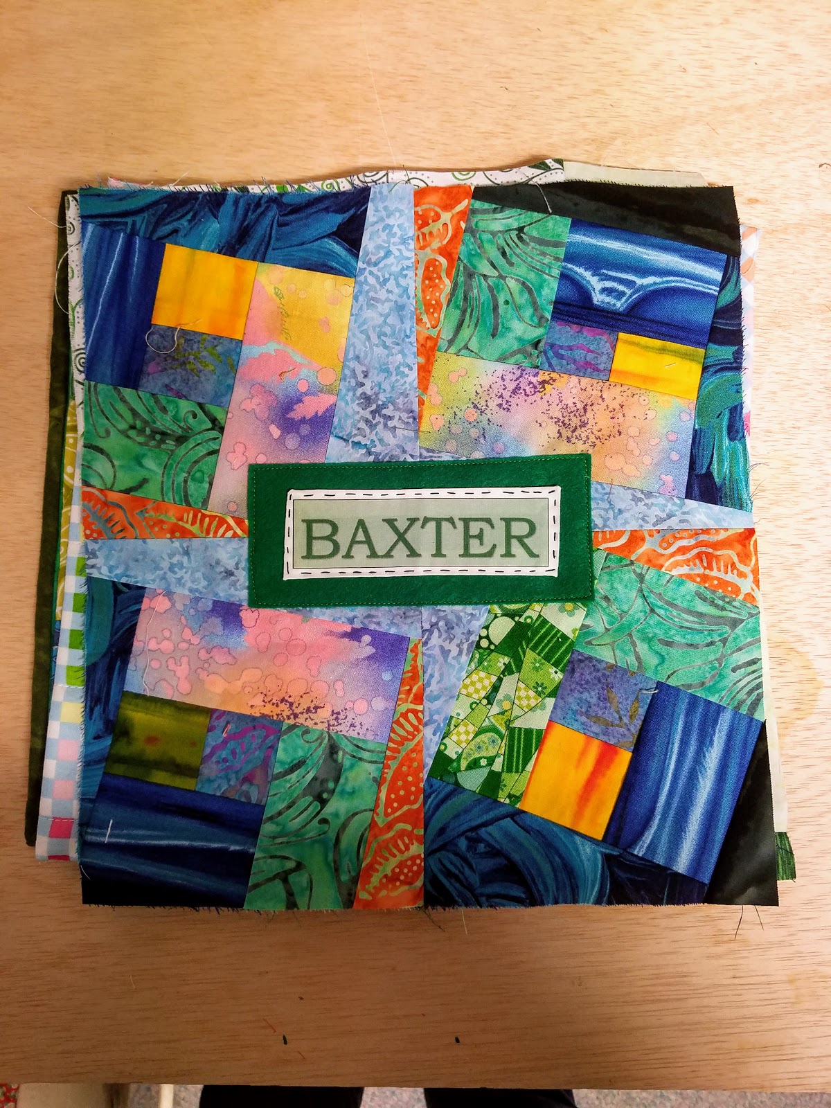 Quilt Island Baxter memories continued