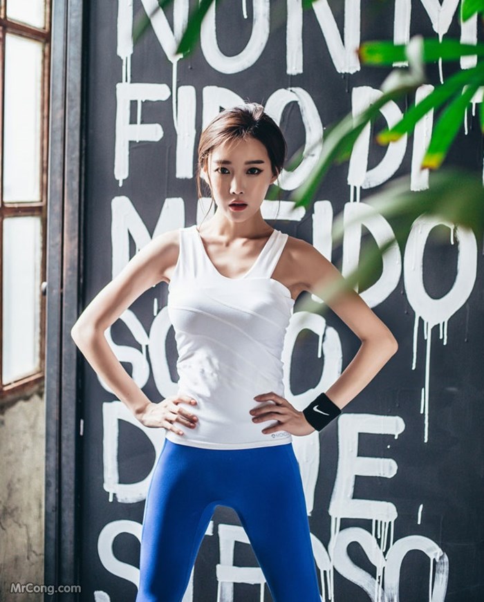 Beautiful Yoon Ae Ji poses glamor in gym fashion photos (56 photos) photo 2-7