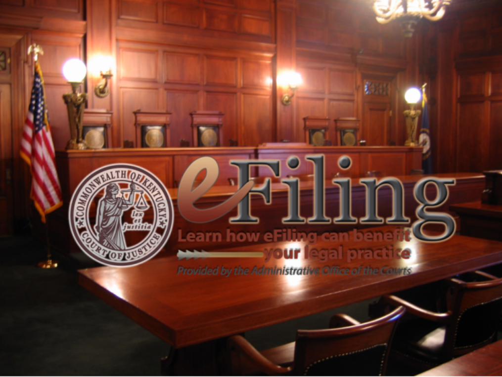 eFiling Video Tutorial KCOJ eFiling Application Help Page
