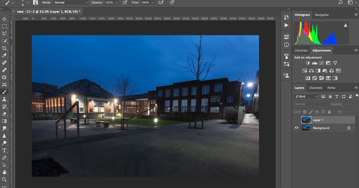 The lens correction filter