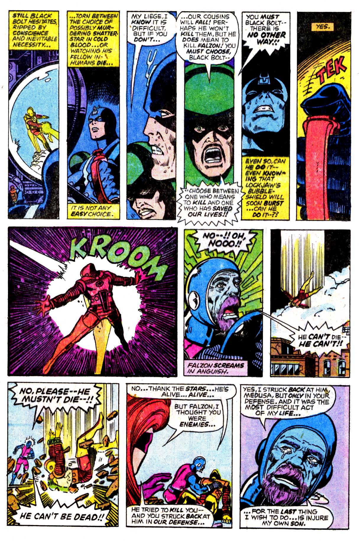 Read online Inhumans (1975) comic -  Issue #4 - 10