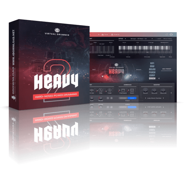 UJAM Virtual Drummer HEAVY v2.0.1 Full version